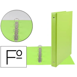Liderpapel Carpeta 4 Anillas 25 mm Plástico Folio Verde Pistacho Precio: 5.94999955. SKU: B1AJ2N2JJW