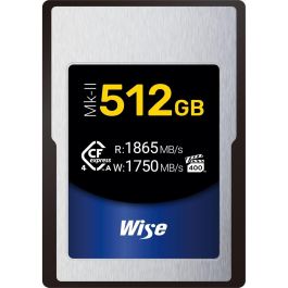 Wise CFexpress 4.0 Type A Mk-II 512GB WI-CFX4-A512M2 Precio: 439.1695. SKU: B17XYFXE8E