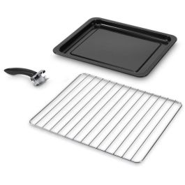 Delonghi Horno pequeño con Ventilador EO 40112.BK Negro - Puerta Doble Cristal - 40L - 2000W - 51.5 x 44 x 36 cm