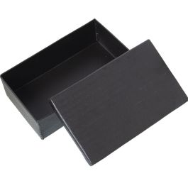 Juego de Cajas Decorativas Alexandra House Living Gris Metal 28 x 18 x 8 cm 23 x 7 x 14 cm 2 Piezas