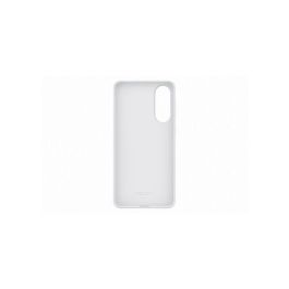 Samsung SAM1748558284669 Funda de silicona ultrafina gris claro para Samsung Galaxy S25 Edge