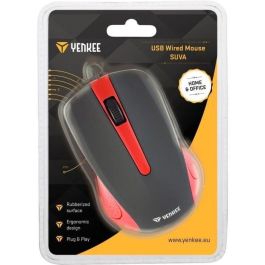 Yenkee YMS 1015RD Ratón SUVA Rojo