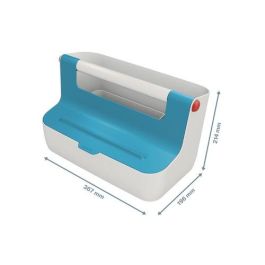 Leitz Caja De Almacenamiento Portátil Cosy C-Asa ABS Azul, Organizador con Compartimentos para A4 y Dispositivos Móviles Precio: 27.50000033. SKU: S8411748