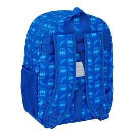Safta Mochila Escolar Infantil Adaptable a Carro Batman - Ideal Preescolar 3+ Años - Medidas 26x34x11 cm