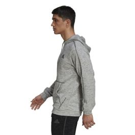 Sudadera con Capucha Hombre Adidas Essentials Gris claro