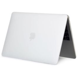 eSTUFF Funda Rígida Transparente Mate para MacBook Air 13.6" M4/M3/M2 (2025/2024/2022)