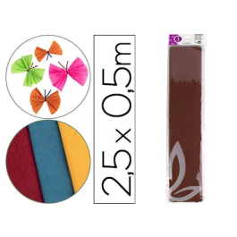 Liderpapel Papel Crespón Marrón 50 cm x 2.5 m 34 g/m2 Precio: 1.49999949. SKU: B1FGK8KDXW