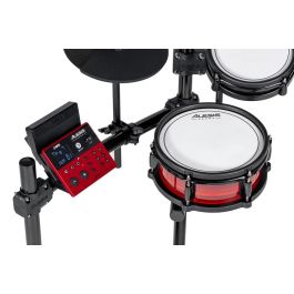 Alesis Nitro Pro Xl Kit Batería Electrónica con Pads de Malla, Módulo con 36 Kits y 500 Sonidos, Bluetooth, Incluye Cables, Baquetas y Software Gratuito