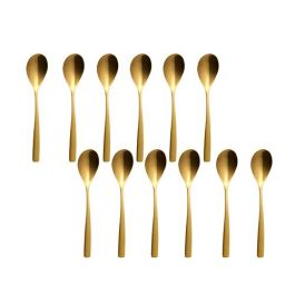 Sinxelo Satin Oro Cuchara Cafe 140 Mm (12 Unidades) Sinxelo Satin Oro Cuchara Cafe 140 Mm (12 Unidades)
