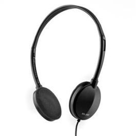 Elbe AU-789-CC Auriculares de Diadema Ultraligeros Negro