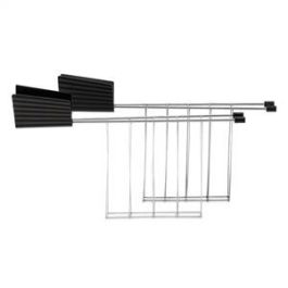 Alessi MDL08RACKB Plissé Set 2 Pinzas para Tostador Negras - Diseñado por Michele De Lucchi Precio: 7.58999967. SKU: B1ASKQ735R