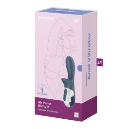Vibrador anal Satisfyer Air Pump Booty 2 Gris Vibrador anal Satisfyer Air Pump Booty 2 Gris