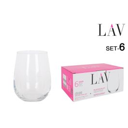 Lav Set 6 Vasos 475cc Colección Gaia 7 x 9 x 11 cm (8 Cajas) Precio: 48.50000045. SKU: S2206015