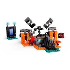 Lego Minecraft La Batalla Contra El Wither Set 21590 con 494 Piezas +8 Años