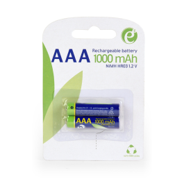 GEMBIRD EG-BA-AAA10-01 Pila Doméstica Recargable AAA Níquel-metal Hidruro (NiMH) Batería 2 Unidades Precio: 5.98999973. SKU: B18TY89HR6
