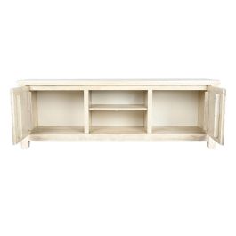 Mueble Tv Tropical DKD Home Decor Natural 42 x 55 x 160 cm Mueble Tv Tropical DKD Home Decor Natural 42 x 55 x 160 cm