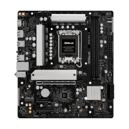 ASRock B860M-X Placa Base Micro ATX Intel B860 LGA 1851, Compatible con Intel Core Ultra, DDR5, 128GB Max, M.2, SATA III, RAID, 2.5GbE, 90-MXBRX0-A0UAYZ