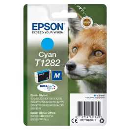 Epson T1282 Tinta Cyan Cartucho Impresora Stylus S22 / SX125 Original 170 Páginas Precio: 12.59000039. SKU: S7732663