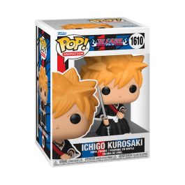 FUNKO Figura POP Bleach Ichigo Kurosaki Vinilo 9cm Caja Regalo
