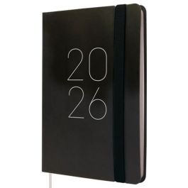 Finocam F4-118x168 mm Svh Agenda Flexi Lisa Tapa Blanda Negra 2026 con Goma Elástica y Cinta Punto Esquinas Microperforadas Precio: 8.49999953. SKU: B1GB2PDL2C
