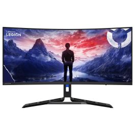 Lenovo Legion R34w-30 Monitor Gaming 34" UWQHD Curvo, 180Hz, 0.5ms, Panel VA, HDR10, AMD FreeSync Premium, HDMI 2.1, DisplayPort, Negro Precio: 412.58999991. SKU: B19SJAEZYX