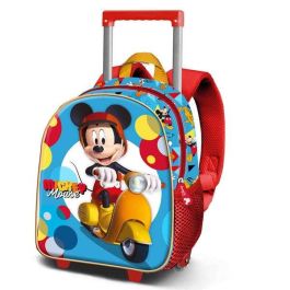 Karactermania Mochila Infantil 3D con Ruedas Mickey Mouse Scooter Azul 26 x13 x34 cm Precio: 26.80392. SKU: B1BPZRHS6Z