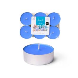 Set 6 Tea Light Maxi 9 H Oceano Azul - Acorde 17.5x11.8x2.2 cm (24 Unidades) Precio: 43.90000032. SKU: B1DLDHXNZT