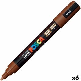 Rotuladores POSCA PC-5M Marrón (6 Unidades) Rotuladores POSCA PC-5M Marrón (6 Unidades)