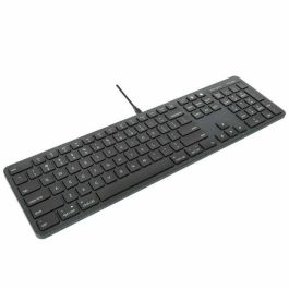 Targus Teclado USB-A Cableado Full-Size Nordic Negro EcoSmart con Protección Antimicrobiana DefenseGuard