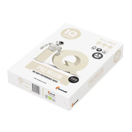 Iq premium Papel Din A4 90 Gramos Paquete de 500 Hojas Blanco Multifuncion