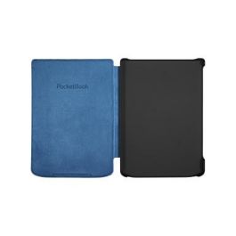 Pocketbook Funda Shell Series Verse + Carcasa Patrón Flores Blanco y Azul 6"