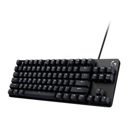 Logitech Teclado Gaming G G413 TKL SE Mecánico Táctil Aluminio Retroiluminación Blanca Formato Compacto PBT Plug & Play USB 2.0