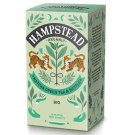 Hampstead Té Verde Matcha BIO con Ortiga para Infusión, Energizante, 20 Bolsitas Biodinámicas Precio: 4.95. SKU: B1HAE7W6YP