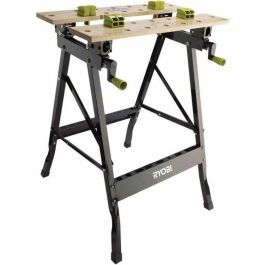 Ryobi Banco de trabajo plegable y giratorio 90° con mesa de bambú, carga máxima 100 kg Precio: 80.50000046. SKU: B1E4EYSWQ2