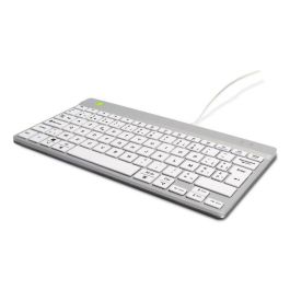 R-Go Tools Ergonomic keyboard R-Go Compact Break, compact keyboard with break software, AZERTY (BE), wired, white Precio: 47.79000028. SKU: B1FJB6E5AB