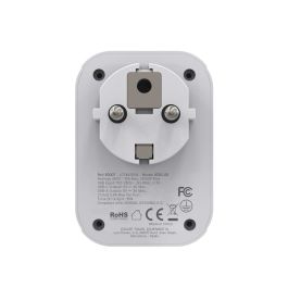 Ladrón de enchufe Scape Travel 830C-DE Plástico