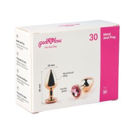 Plug Anal Pick&Love Nº 30 Dorado (8,3 cm)