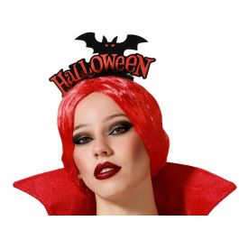 Diadema Halloween Murciélago Rojo Negro Mujer Adulto Precio: 1.49999949. SKU: B16A25PR6V