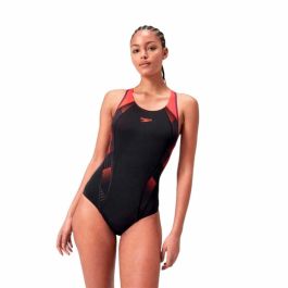 Bañador Mujer Speedo Placement Laneback Negro 5 m