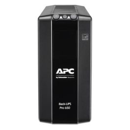 APC BR650MI Sistema de Alimentación Ininterrumpida (UPS) Línea interactiva 0,65 kVA 390 W 6 salidas AC Precio: 214.58999947. SKU: S55002756