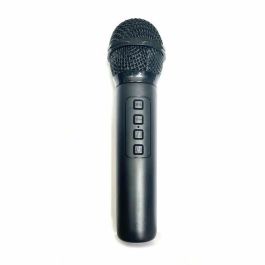 Inovalley KA123-XXL Altavoz Karaoke Iluminado Bluetooth V5.0, 900W, 75 cm, Negro