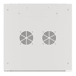 Lanberg WF01-6612-10S Armario Rack de Pared 12U Gris con Bloqueo y Protección IP20 - Capacidad de Carga 60 kg