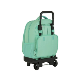 Mochila Escolar con Ruedas Compact BlackFit8 M918 Turquesa 33 X 45 X 22 cm