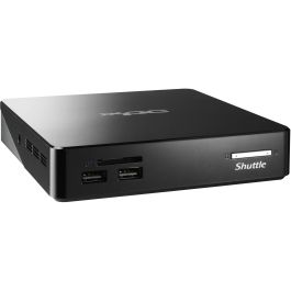 Shuttle NS02EV2 Barebone Mini PC Rockchip RK3368, 2GB RAM, 16GB eMMC, Android 8.1, Negro