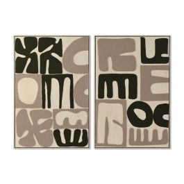 Cuadro Home ESPRIT Verde Beige Abstracto Moderno (2 Unidades) Precio: 247.50000055. SKU: B1BG7DRA9S