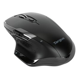 Targus AMW584GL Ratón Ergonómico Inalámbrico Blue Trace, 1600 DPI, Negro