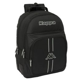 Mochila Escolar Kappa Dark Negro 32 x 42 x 15 cm