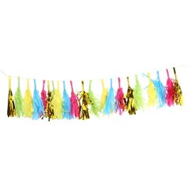 Party Time Guirnalda 21 Pompones de Papel para Fiestas