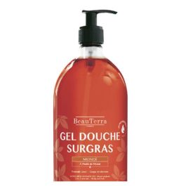 Beauterra Gel de Ducha Monoï Cuerpo Cabello 2 en 1 Piel Seca Sensible Calmante Hidratante Sin Jabón Parabenos 1000ml