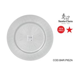 Elite Glit Bajoplato de Vidrio de 31 cm Color Plata Modelo 678-Y para Vajilla y Decoración Precio: 4.1019. SKU: B16PSEPS5B